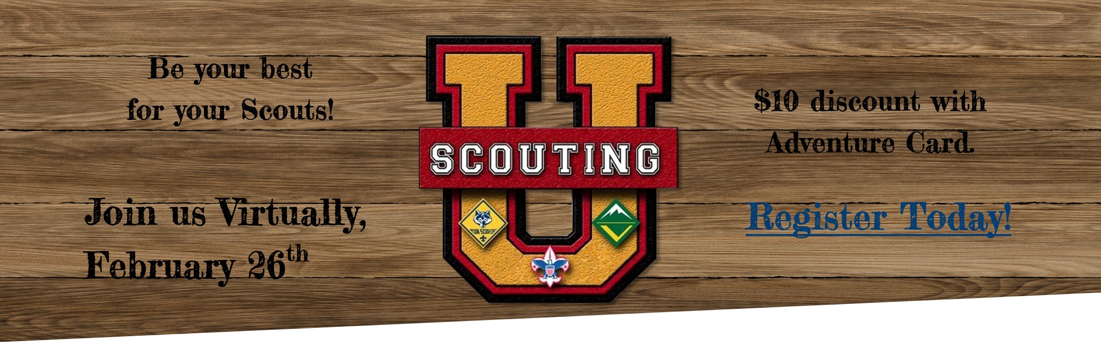 University of Scouting Training
